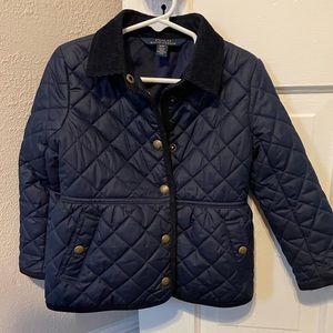 Ralph Lauren Girls Quilted Jacket